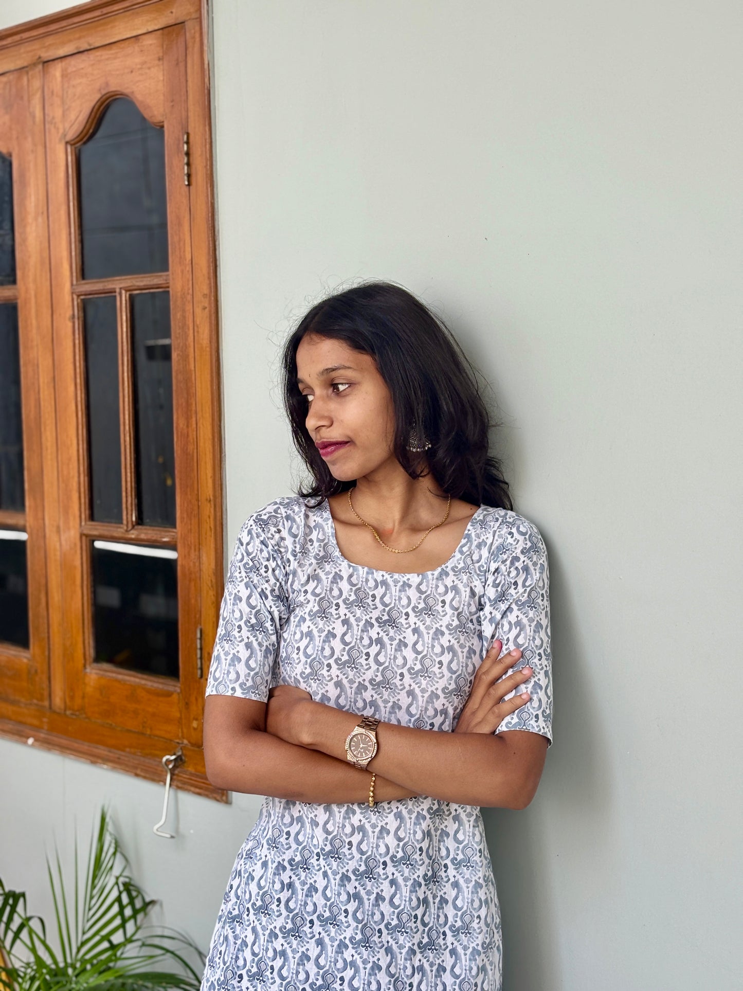 White -Ash Kurti